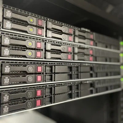 Four Stand Alone Rackable Servers at Top of Rack